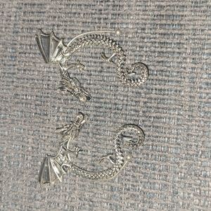 Renaissance Fair Dragon Earrings